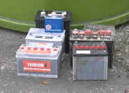 El electrolito de las baterías eléctricas está compuesto por ácido sulfúrico