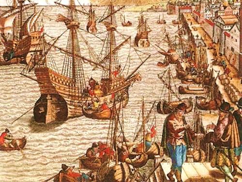 Embarque para América (Archivo histórico de Barcelona)