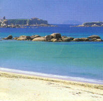 La mágica playa de A Lanzada