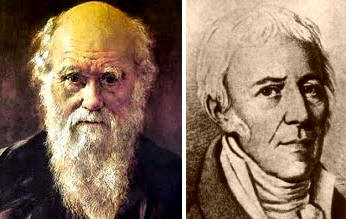 Charles Darwin y Jean-Baptiste Lamarck, precursores de la ciencia ecológica y las teorías evolutivas