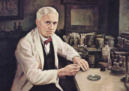 Dr. Alexander Fleming, descubridor de la penicilina