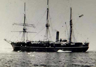 Ernest Henry Shackleton 1907, nave Nimrod