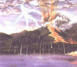 constitución de la Tierra, atmósfera reductora