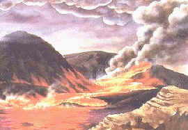 constitución de la Tierra, atmósfera reductora