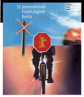 Cartel del Festival de Berlín. 2001.