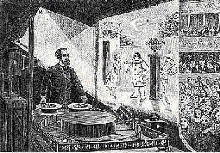 Pantomimas Luminosas, situadas en el Museo Grevin y programadas por Reynaud