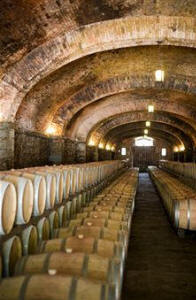 El vino embotellado reposa en bodegas a temperaturas estables hasta su comercialización.