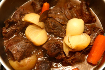 Boeuf a la bourguignonne