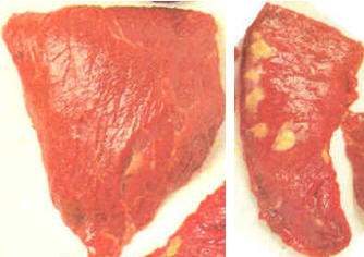 Carnes: cuello, aguja e ijada
