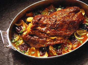 Asado de ternera en cazuela