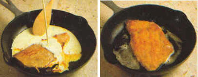 Escalopes y fritos rápidos