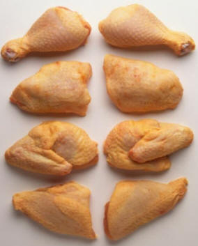 Piezas de pollo
