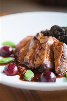 Acompañamiento de los platos de ánade