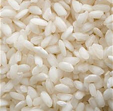 Arroz de grano medio o arroz risotto