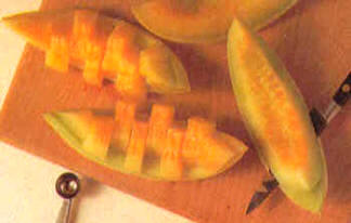 Rajas de melón