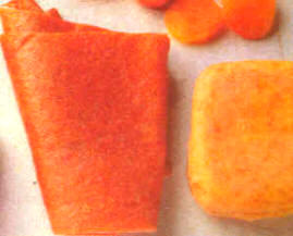 Papel de albaricoque y pasta de albaricoque