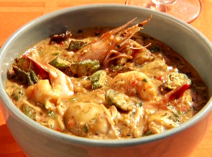 Gumbo de gambas