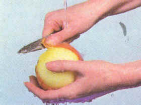 Pelado de las cebollas