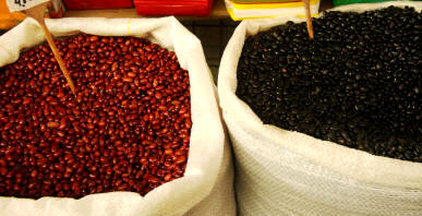 Fríjoles rojos y negros