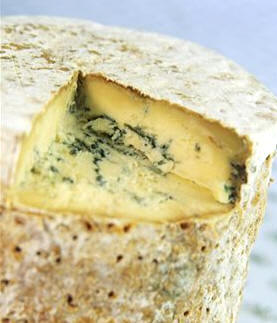 Queso Stilton azul