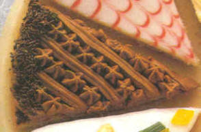 Tarta: decoración estrellas y franjas