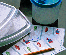 Etiquetado de alimentos para congelar