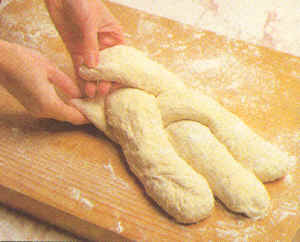 Trenzas de pan