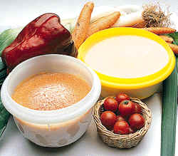 Descongelación de salsas y fondos