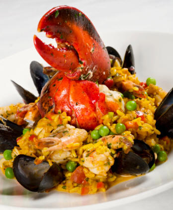 Bogavante con arroz