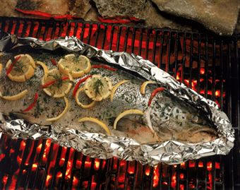 Pescado a la parrilla