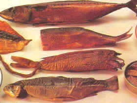 Pescados ahumados