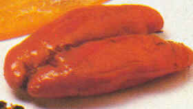 Huevas de bacalao ahumadas en frío