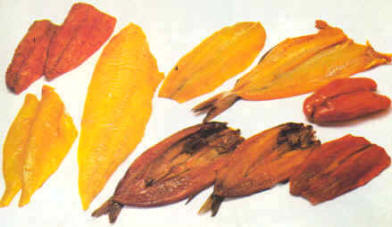 Pescados ahumados en frío