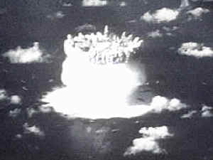 1950 y 1960, radiación nuclear 