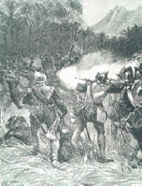 descubrimiento de América y el sometimiento de otros pueblos