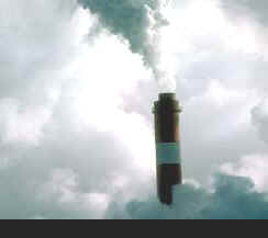 Chimenea contaminación