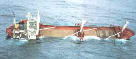 Barco siniestrado