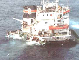 Barco siniestrado