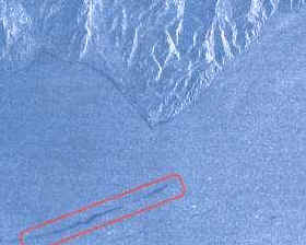 Imágenes de satélite de dos vertidos de hidrocarburos en las proximidades de las costas españolas