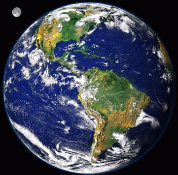 La Tierra es el tercer planeta del Sistema Solar en orden de distancia al Sol