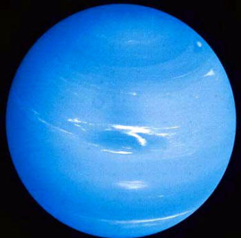 Neptuno, uno de los planetas gigantes, junto con Urano