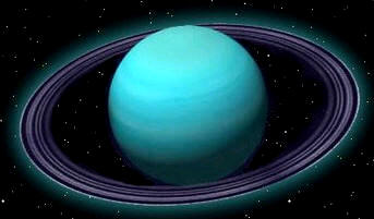 Urano, junto con Neptuno, forman el grupo de los planetas gigantes