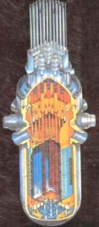 Ilustración de un reactor nuclear