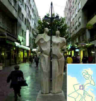 A Coruña - Ruta Ventorrillo - Calle Barcelona - Agra del Orzán