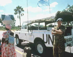 cascos azules en Angola 