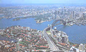 Vista de la ciudad de Sydney, uno de los núcleos urbanos más importantes del país