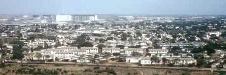 Vista de la ciudad de Accra, capital de Ghana