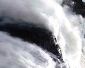 Mediante el aforo se pueden determinar las medias de caudal, máxima (crecida) y mínima (estiaje) 