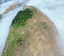 El "pan de azúcar", de Río de Janeiro, es una forma de modelado típico en la zona ecuatorial