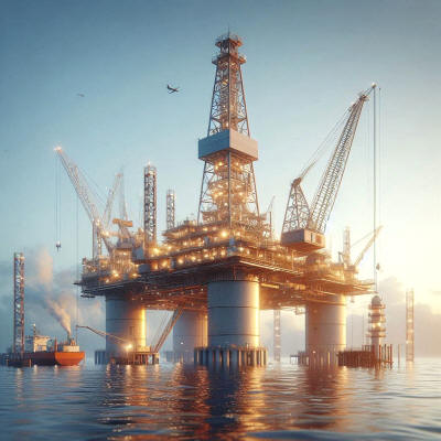 Plataforma petrolífera: No fue hasta principios del siglo XIX en que se comenzó a dar valor comercial al petróleo